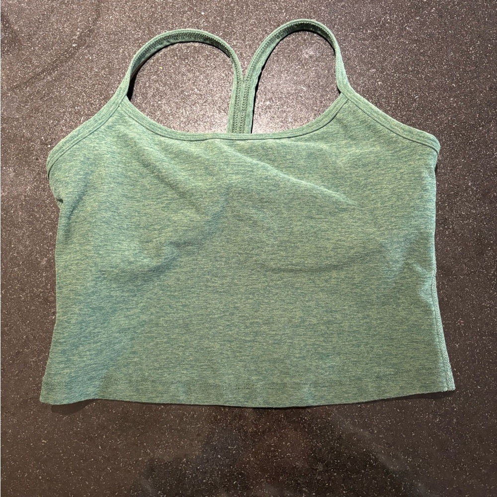 Beyond Yoga cropped racerback tank sz Small